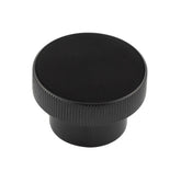 Thaxted Cupboard Knobs 40mm  Black - Hoxton Range
